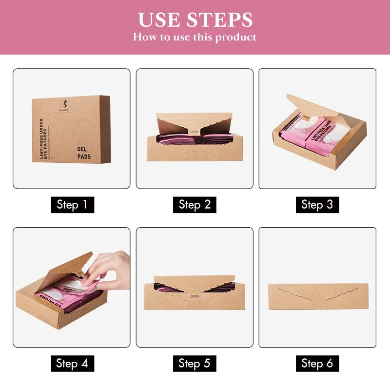 Pads Em Gel Decemars Caixa Com 50 Pares